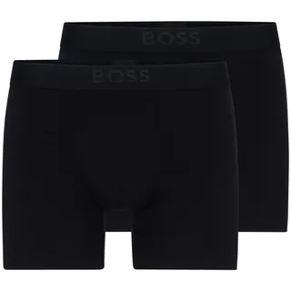 Boss BoxerBr 2P UltraSoft schwarz L 2er Pack