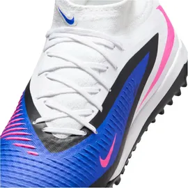 Nike Phantom 6 High Academy TF Herren Racer Blue/Pink Blast/White 43