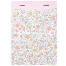 Oxford Notizblock GO Floral DIN A6 liniert, 1 St.
