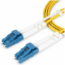 Startech 30m (98.4ft) LC LC (UPC) OS2 Duplex 9/125μm, Laser Optimized, 10G, Bend Insensitive, Low Insertion
