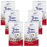 6x 250g Südzucker Puder Zucker mit unnachahmlich kräftig - würzigem Geschmack