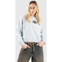Santa Cruz Heart Wreath Front Crew Sweater fresh blue Gr. 6