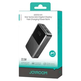 Joyroom JR-QP192 Star Series Mini 20000mAh 22 5W Powerbank - schwarz