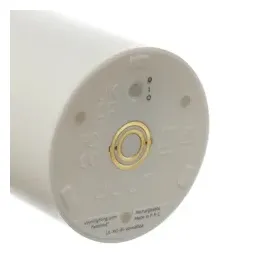 uYuni LED Kerzen 2 St. 6,8 cm weiß