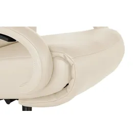 Hukla Relaxsessel Florian Leder 73 x 109 x 91 cm Creme elektrisch