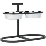 Nobby Futterbar CALME verstellbar inkl. 2 Näpfen 53 x 26,5 X 40 cm; 2 x ca. 1800 ml