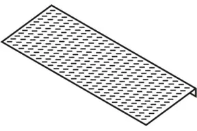 Säbu Auffahrrampe B 2470 x T 850 mm, verzinkt für SAFE Flachwannen mit 2500 mm Breite
