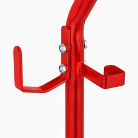 Relaxdays Sackkarre 3 kg Rot/Schwarz
