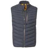 CasaModa Steppweste Unifarben blau XXL