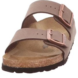 Birkenstock Arizona Birko-Flor Nubuk schmal mocca 45
