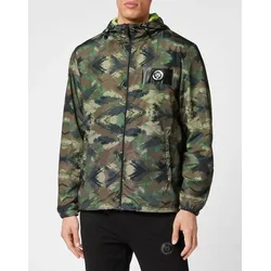 Windbreaker PLEIN SPORT "Camouflage", Herren, Gr. L, 50, camouflage, Obermaterial: 100% Polyester; Futter: 100% Polyester, Jacken