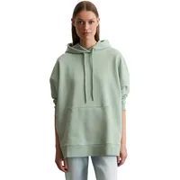 Marc O'Polo Hoodie aus reiner Baumwolle, mit Seitenschlitzen, mint), XL,