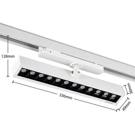 ARCCHIO Millay LED-Schienenstrahler weiß 3000K, / weiß