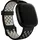 Fitbit Versa 3 / Sense, Schwarz/Mondweiß