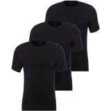 Boss TShirt RN 3P Natura schwarz M