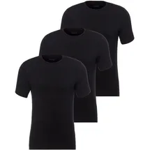 Boss TShirt RN 3P Natura schwarz M