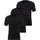 Boss TShirt RN 3P Natura schwarz M