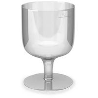 1-PACK 20x Einweg-Weinglas 200ml  PS 1 tlg. Ausführung transparent glasklar