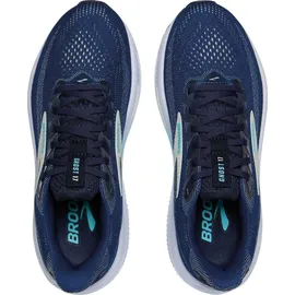 Brooks Ghost 17 Damen Navy/Green/Turquoise 38