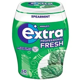 Extra® PROFESSIONAL FRESH SPEARMINT Kaugummis 50 Dragees