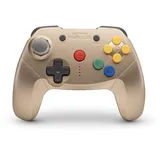 retro fighters Brawler64 Controller Gold Nintendo Switch