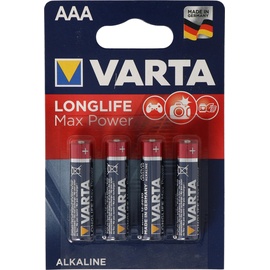 Varta Longlife Max Power AAA 4 St.