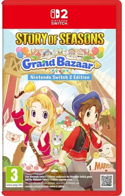 Story of Seasons: Grand Bazaar - Nintendo Switch 2 - RPG - PEGI 3
