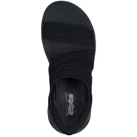 SKECHERS GO WALK FLEX SANDAL - ENTICING Schwarz 38