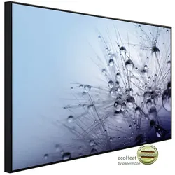 papermoon Infrarotheizung »EcoHeat - Samen mit Wassertropfen«, Matt-Effekt - bunt