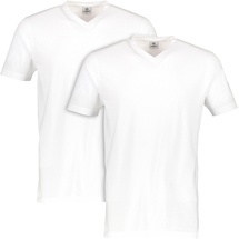 LERROS Herren T-Shirt, Weiß, XXL