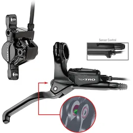 Tektro HD-E350 hydraulisches Scheibenbremsen-Set links + Sensorkabel 1800 mm schwarz