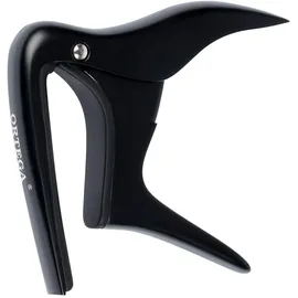 Ortega Guitars Kapodaster Musikinstrument Zubehör - Flach - Für Ukulele, Banjo, Mandoline - Aluminium-Legierung, Schwarz
