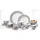 Flirt by R&B Doppio Tafelservice 8-tlg. grau
