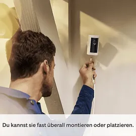 Ring Outdoor Camera Plus Plug-In Schwarz