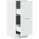 vidaXL Apothekerschrank 30 x 41 x 77,5 cm Weiß