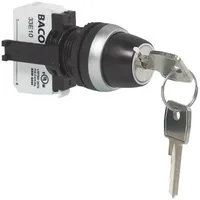 BACO Schlüsselschalter L21LA00G