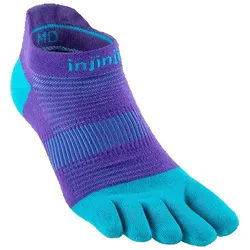 Injinji Unisex Run Lightweight No-Show lila