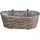 PROGARDEN Blumenkasten 21 x 16 x 45 cm Beige