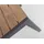 BIZZOTTO Elias Gartentisch 140-200 x 75 cm Anthrazit/Schwarz