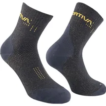La Sportiva Sprint Trail Socks Laufsocken Schwarz/Gelb 38-40