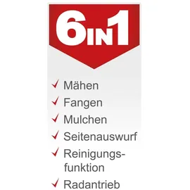 SCHEPPACH MS161-46 + Öl + 2. Mähmesser