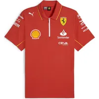 Puma Scuderia Ferrari Team Poloshirt Herren 01 burnt red L