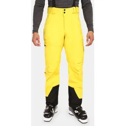 Herren Hardshell-Hose Kilpi LAZZARO-M GELB XL