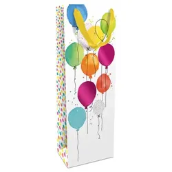 8 Stück Braun und Company Geschenktasche 1584-20142, Feier, Luftballons, 120mm x 360mm 4014995812261 BRAUN+COMPANY
