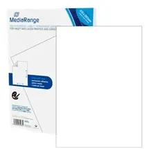 MediaRange Universaletiketten 50 Mattes Weiß 210 x 297 mm 50 Blatt