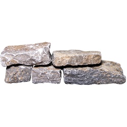 Mauersteine Muschelkalk maschinengespalten 1000 kg Big Bag