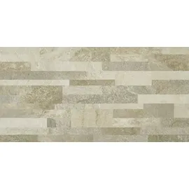 MOMASTELA Bodenfliese Feinsteinzeug Cappuccino beige 31 x 62 cm