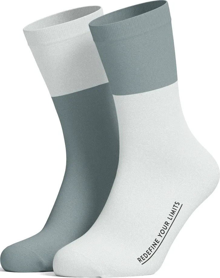 PIPPO Socken Merino off white/mintgrün 40-42