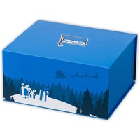 Hertha BSC Berlin Geschenk-Set Weihnachtsbox 5-teilig gefüllt Geschenkbox - Badeente, Kugelschreiber, Mütze, Thermobecher, Weihnachtskarte (L)