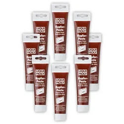8x 100g LIQUI MOLY 3080 Bremsenpaste Kupferpaste Kupfer-Paste Montage Bremse